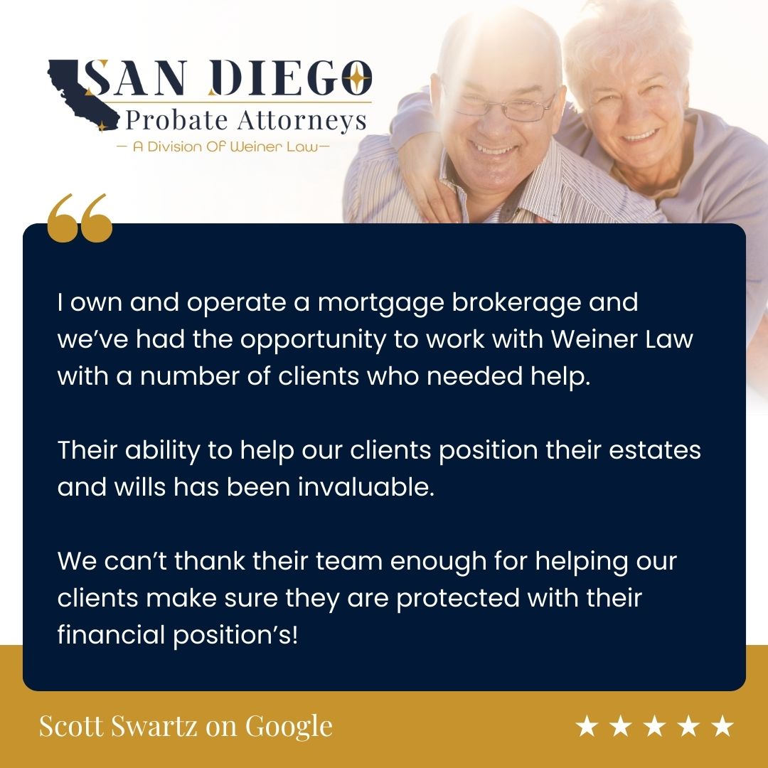 Stress Free Probate Solutions In Ca With Our San Diego Law Firm